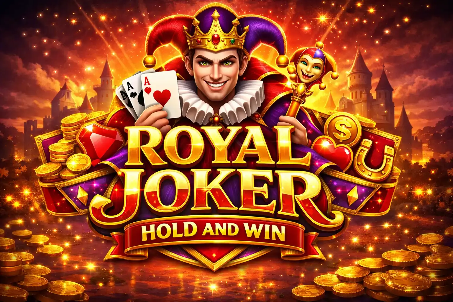50 darmowych spinów na Royal Joker