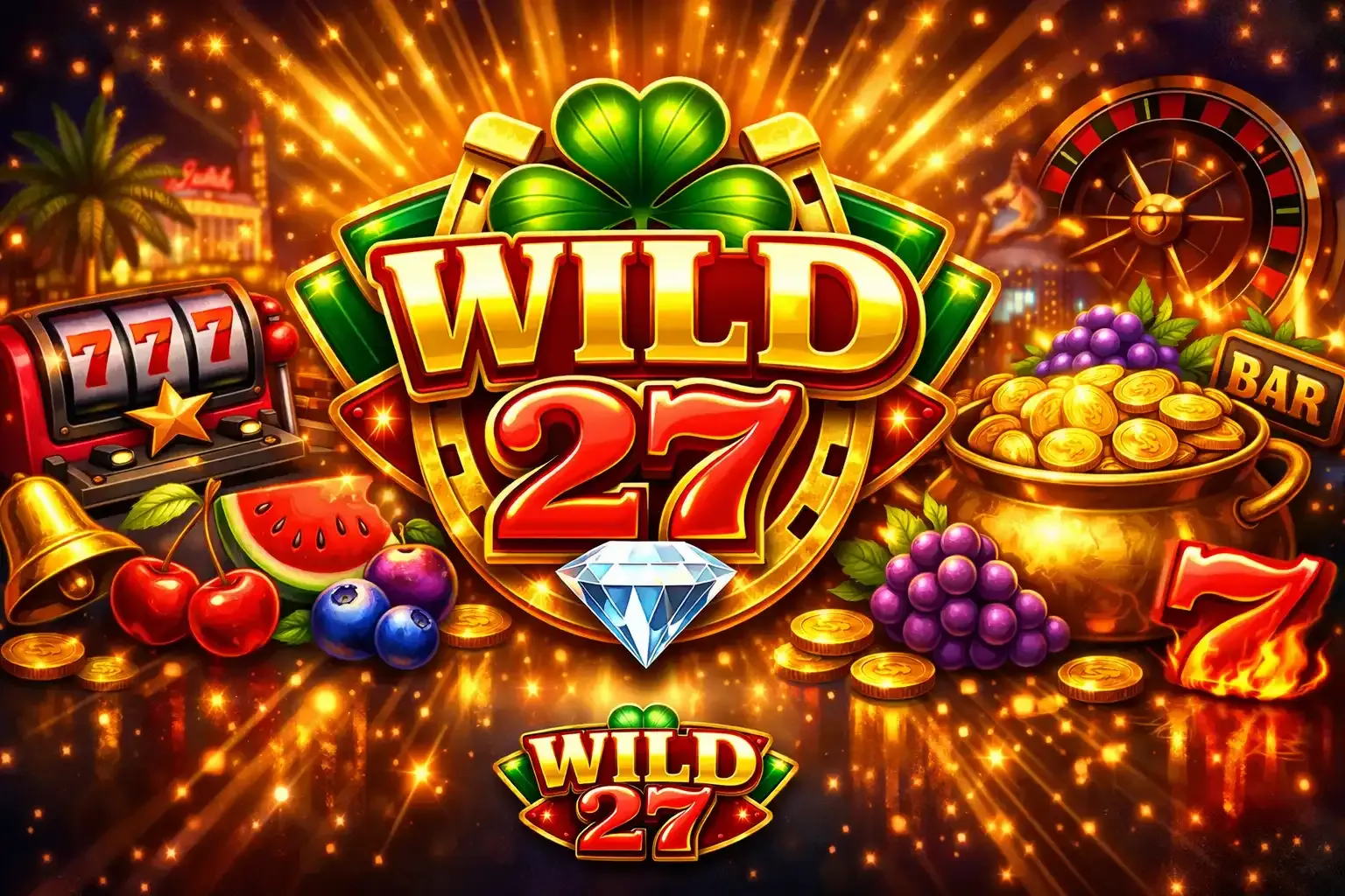 27 darmowych spinów na start